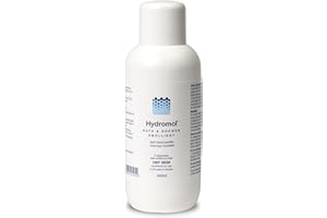 Hydromol Bath and Shower Emollient, for The Management of Eczema, Dermatitis, Psoriasis and Other Dry Skin Conditions, Itch Relief, Suitable for Sensitive Skin, Suitable for All Ages, 500 ml.