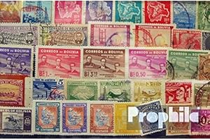 Bolivie 50 différents Timbres (Timbres pour Les collectionneurs)