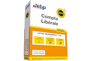 EBP Compta Libérale Dynamic 12 mois + VIP - Dernière version - Ntés Légales incluses