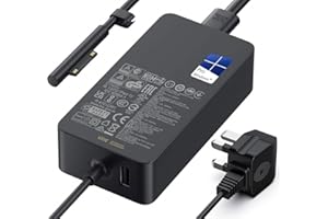 SHINETEN Microsoft Surface Charger,65W Surface Pro Charger for Surface Pro 3/4/5/6/7/7+/8/9, Surface Laptop 1/2/3/4/5, Surface Go 1/2/3, Surface Book 1/2/3, Surface Laptop Go 1/2/3, Surface Laptop Studio