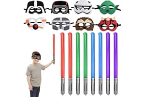 PEELANMALL Star Wars - Decorazione per compleanno, motivo: spada laser, 16 pezzi, regalo di compleanno per bambini, regalo di compleanno, festa di compleanno, tema galassia, calendario dell'Avvento, contenuto