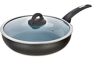 Tower T80305 Cerasure 28 cm Multi-Pan with Aluminium Body with Stay Cool Ergonomic Phenolic Handles, Non-Stick, Graphite