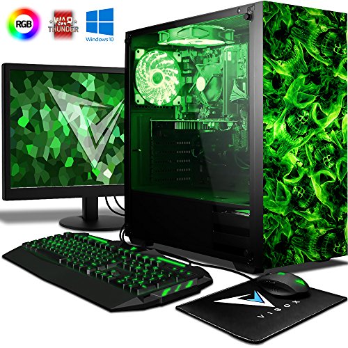 VIBOX Killstreak GMR750-278 Gaming PC Ordenador de sobremesa con Cup n de Juego Win 10 22 HD Monitor 4 3GHz Ryzen 8-Core Nvidia GeForce GTX 1050 Tarjeta Grafica 32GB DDR4 RAM 1TB HDD VIBOX Killstreak GMR750-278 Gaming PC Ordenador de sobremesa con Cup n de Juego Win 10 22 HD Monitor 4 3GHz Ryzen 8-Core Nvidia GeForce GTX 1050 Tarjeta Grafica 32GB DDR4 RAM 1TB HDD