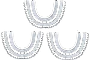 AWLVE Lulabini DinoBrush 360° Ultraschall-Zahnbürste Kinder Zahnbürste Elektrisch mit IPX7/LED/5 Reinigungsmodi, Zähneputzen wird zum Spiel (3 Bürstenköpfe(2-6j))