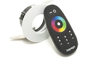 PLANETITALY 3PZ Kit professionale led rgb cromoterapia faretti incasso ambienti umidi doccia