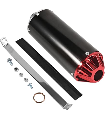 Uitlaatsysteemdemper Voor Motorfiets Uitlaat Demper Pijp Voor Suzuki Voor Gsx250r Voor Hayabusa Gsxr 1000 K8 Gsf 600 Voor Bandit Voor Drz 400 Sv 650 Gsx S750 Uitlaatdemper voor motorfietsen (Color