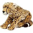 Living Nature AN325 Soft Toy Animal Cheetah Large, Unknown, White