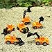 Dazzling Toys Construction Vehicles Pull Back Style - 12 Pack (D133)