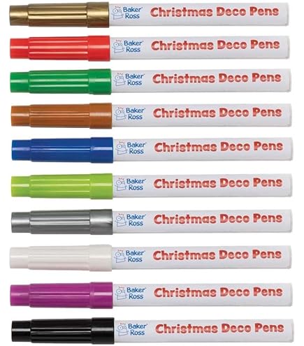 Baker Ross AX935 Feutres De Peinture De Verre En Couleurs De L 039 Arc En Ciel Paquet De 8 D 039 Art Pour D 252347