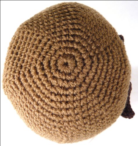 Crochet Flapper / Cloche Hat + Bow Corsage : Mink