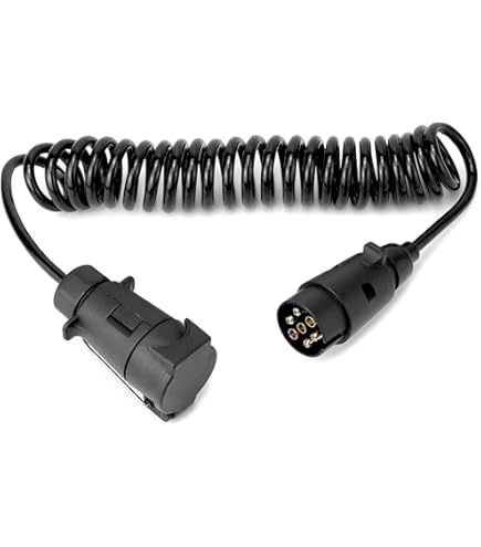 2x LED Achterlichten Aanhangwagen 35 LED IP67 Magnetisch - 10m Kabel 7-polig 12V