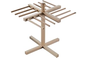 IMPERIA Kitchen Craft STENDIPASTA Secador de Pasta, Madera, Beige, 33x14x6 cm