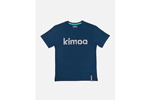 KIMOA Streaky Eco Marino Camiseta Unisex Adulto (Pack de 1)