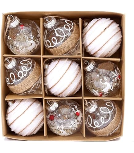 Krebs Glas Lauscha Christbaumschmuck - 9-tlg. Antic Mercury Set Zapfen/Eichel/Nuss