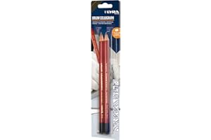 Lyra LYRA ORLOW CELLUGRAPHH Lot de 2 stylos à encre universelle 3 faces de 24 cm de long - Crayon de finition professionnelle - Idéal pour les marques sur toutes les surfaces lisses