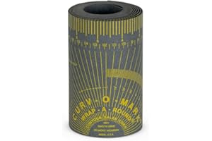 JACKSON SAFETY CURV-O-MARK Wrap-A-Round Welding/Pipefitting Lay Out Ruler Tool - Extra-Large (Length: 9'), Grey - 179gg, J1870 - High Temperature Applications