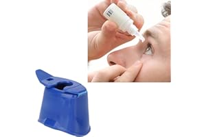 ZJCHAO Aplikator kropli do oczu, przenośny przewodnik po kroplach do oczu, uchwyt na butelki dla starszych dzieci, dozownik kropli do oczu