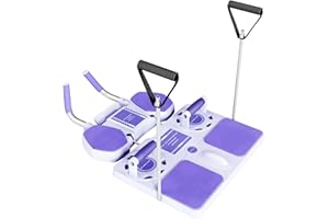 ARAER Ab Roller Wheel with Elbow Support, Upgraded 4-Wheel Design, Ultra-Stable Core Trainer for Strengthening Abs & Core, Durable & Lightweight, Perfect for Men and Women’s Home Fitness