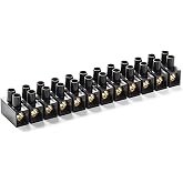 FAMATEL - Connection strip | Polypropylene insulating body | 35 mm | 125A | Black