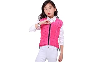 TentHome Unisex Niños Chaleco de Protección Ecuestre EVA acolchado seguridad equitación equipo de protección del cuerpo protector de la guardia chaleco de absorción de golpes