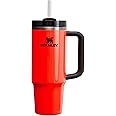 STANLEY Quencher H2.0 FlowState Stainless Steel Vacuum Insulated Tumbler with Lid and Straw for Water, Iced Tea or Coffee, Smoothie and More, Neon Orange, 30 OZ, 10-12551-030