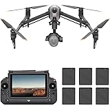 DJI Inspire 3 Combo Standard, Full-Frame in ProRes RAW/CDNG 8K, 1/1.8 pollici, Fotocamera FPV ultra-grandangolare per la visi