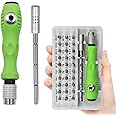RECLUSE 32 in 1 Magnetic Precision Mechanic Screwdriver Set, Contains 30 Bits Precision Repair Tool Kit, Screwdriver Tool Set for Computers, Eyeglass, Watch, Laptop, Phone, Pad, Toy, adjustable length