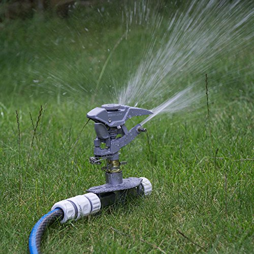 Professional Impulse Metall 3 x Spike Garten Sprinkler Hozelock kompatibel Spritze Heavy Duty - 7