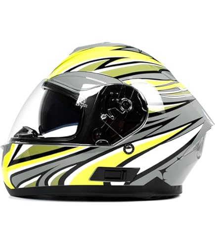 Casque De Moto Intégral Homme Casque Scooter Femme Adulte Double