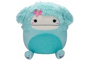 Squishmallows SQCR02404 - Joelle der türkise Bigfoot 30 cm, offizielles Kelly Toys Plüsch, superweiches Kuscheltier