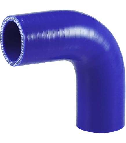 Tuyau Silicone Bleu 60mm X 90mm 45° - Universel Voiture Haute Température