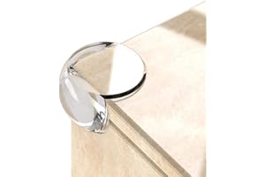 VOBULAFY Safety Corner Protectors Guards, 20Pcs Baby Proofing Safety Corner Clear Furniture Table Corner Protection, Kids Soft Table Corner Protectors for Child for Furniture Against Sharp Corners，Spherical