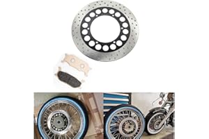 TARAZON Disco Freno Anteriore e Pastiglie Freni per Yamaha XV 535 Virago 1995 1996 1997 1998 1999,V Star 650 Custom Classic Silverado 1997-2010