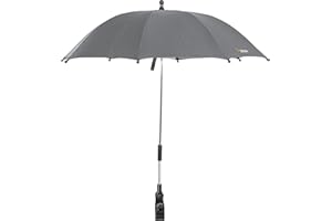 LittleLife Sombrilla para cochecito y cochecito ajuste universal UPF50+, protección solar para bebés y bebés