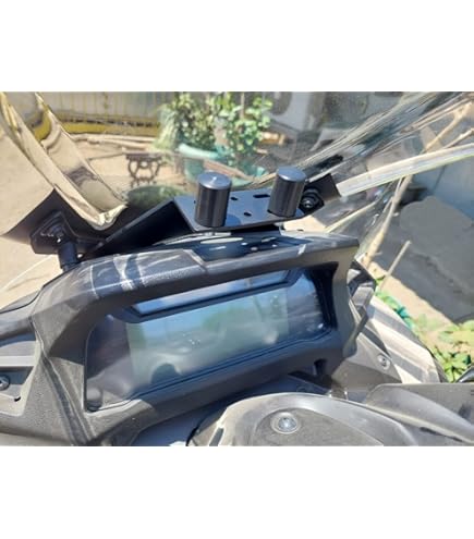 Hiram Support De Guidon Pour Téléphone Portable Support De GPS Pour Moto Pour Yamaha Tricity 125 Tricity 155 Tricity 300 (ize : Tricity-01