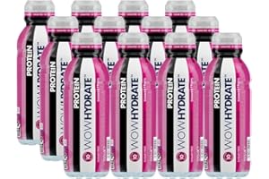YOGI TRADE Wow Hydrate Electrolyte Water – Sports Drink with Essential Vitamins for Energy Boost & Maximum Hydration, 500ml (Pack of 24, Summer Fruit)