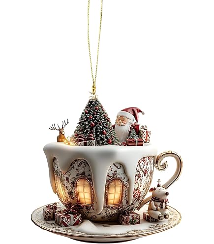 Produktbild von Naturvögel Kristallglas Ornament Set, Vogelglas Weihnachtsbaumschmuck Durchsichtige Weihnachtskugeln Weihnachtsschmuck