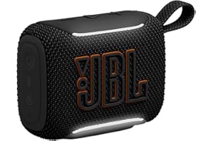 JBL GO 5 Ultra-Portable Bluetooth Speaker with Big JBL Pro Sound and Punchy Bass, AirTouch Pairing, Waterproof Design and 10-Hour Playtime, Black