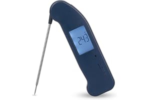 ETI SuperFast Thermapen ONE Thermometer - Digital Instant Read Meat Thermometer for Kitchen, Food Cooking, Grill, BBQ, Smoker, Candy, Home Brewing, Coffee, and Oil Deep Frying (Midnight Blue)