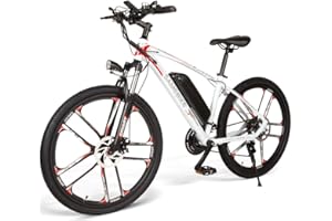 SAMEBIKE SM26 E Bike Mountain Bike E Bike 26 Pulgadas Bicicleta eléctrica Mountain Bike con batería de Litio Desmontable de 48 V