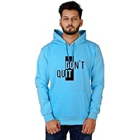 More & More Unisex-Adult Cotton Hooded Neck Don’t Quit Printed Hoodie