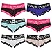 6er Pack L&K-II Damen Panties Hipsters Hotpants VDU3405 Größe 34/36
