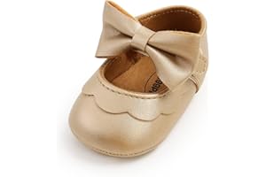 MASOCIO Zapatos Bebé Niña Primeros Pasos Bailarinas Bebé Princesa Mary Jane Antideslizante