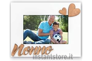 Zep MN464HI Cornice Nonno In Legno, Bianco