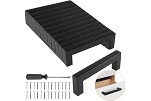 RINWYWEY 12 Stück Griffe für Küchengriffe 96mm Möbelgriff Edelstahl, Küchengriffe schubladengriffe mit Schrauben und Installationswerkzeugen Geeignet für küchenschränke, Küche, Möbel und Wohndekoration