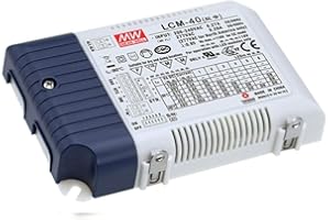 MEAN WELL MeanWell Alimentatore LED dimmerabile 0-10 V/PWM, LCM-40; Corrente costante