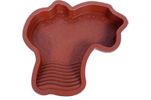 DEAUTIE Schildkröten-Badeschale für Nahrung und Wasser, Schildkrötenwasserschale, Reptilien-Badebecken-Dekoration, Braunrot, Keine Externe Kletterleiter, für Meeresschildkröten und Verschiedene Reptilien