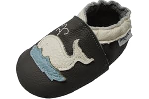 Mejale Baby Lederschuhe Infant Crawling Kleinkind Mokassins Braun Weiß Lila Navy Nette Jungen Mädchen Hausschuhe