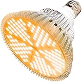 MILYN 100W LED Pflanzenlampe E27 150 LEDs Vollspektrum Pflanzenlicht LED Grow Light, Achstumslampe ähnlich dem Sonnenlichts f