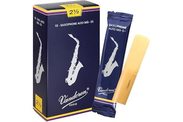 Anche Vandoren pour saxophone alto Traditionnel Puissance : 2 1/2